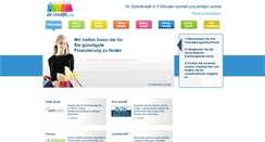 Desktop Screenshot of de.credifil.com
